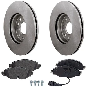 Front Brake Disc Rotors and Pads Kit for VW Volkswagen Taos Jetta Golf Audi A3 - Picture 1 of 12