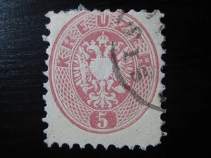 ÖSTERREICH Sc. #24 seltene gebrauchte Briefmarke mit schönem Stempel! (7) - Bild 1 von 2