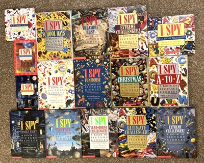 Lot of 16 I Spy (12 HC, 1 Board book, 3 PB) Books **VERY GOOD** - Image 1 of 4