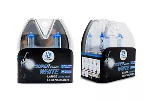 H11 Xenon Look Halogen Birnen Scheinwerfer 12V 55W SUPER WHITE FÜR VW PASSAT 3C2 - Bild 1 von 7