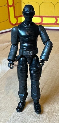 Figura de acción Hasbro 2009 GI Joe Snake Eyes V44 Rise of Cobra 3,75" Foto 1 de 4