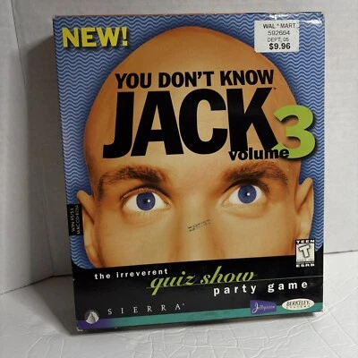 You Don't Know Jack Vol. 3 (Windows/Mac, 1997) CIB - Image 1 of 4