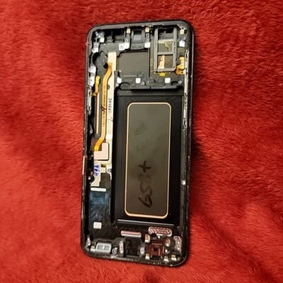 OEM Negro Samsung S8+ Marco Botones Disipador de Calor Sim Bandeja Carcasa Repuesto Foto 1 de 4