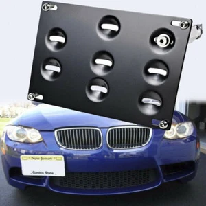 Para BMW E46 E90 E39 3 Serie 5 Gancho de Remolque Placa Soporte Montaje Soporte Cubierta - Imagen 1 de 9