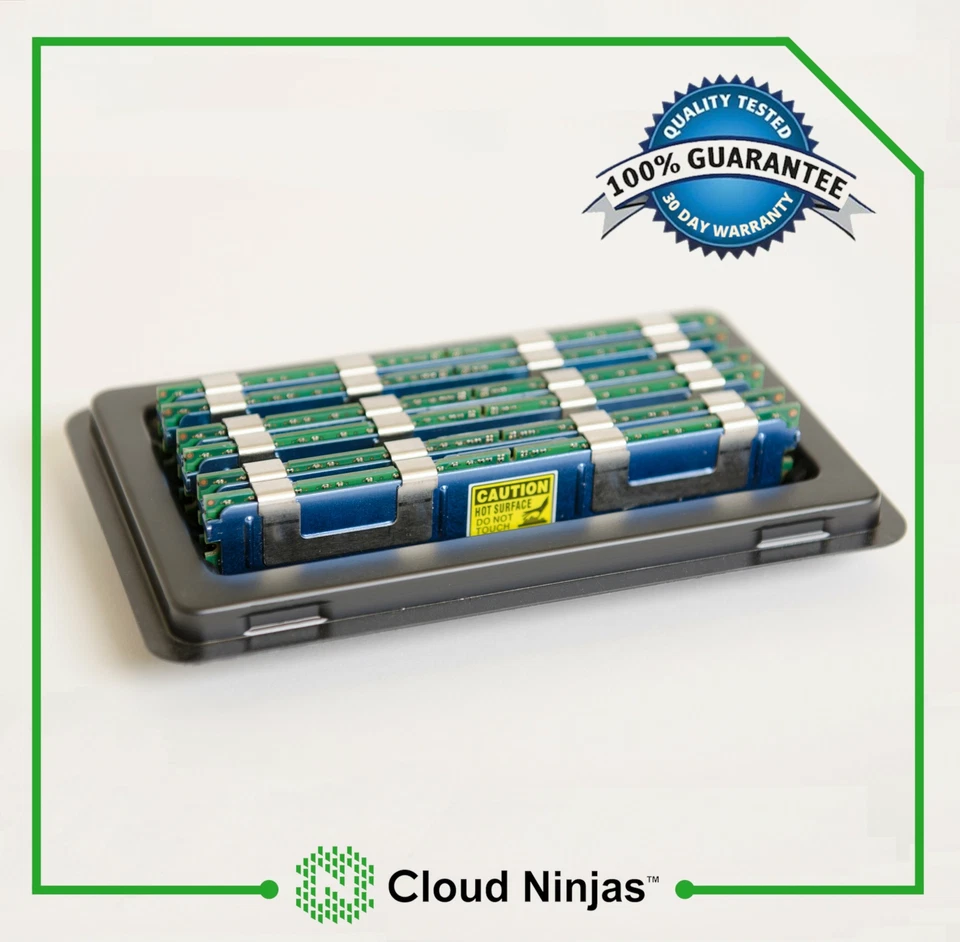 24GB (6x4GB) PC2-5300F Fully Buffered Memory RAM for IBM ThinkRD120 Type 6445 - Image 1 of 1