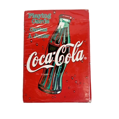 Sealed Vintage Coca Cola Playing Cards #351 The United States Playing Card Co  - Image 1 of 4