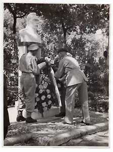 MONTECASSINO - Generale ANDERS Capo del Corpo Polacco in Italia - FOTO ORIGINALE - Foto 1 di 2