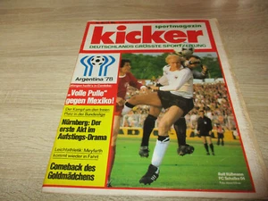 Kicker 5.6.1978 46/78 WM-Heft Rolf Rüßmann - Bild 1 von 1