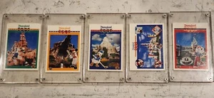 Disneyland 1991 Preview Trading Card Set 5 Cards Upper Deck 1991 Encased NmMint - Picture 1 of 7