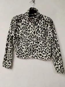 Supre Womens Green Camouflage Short Long Sleeve Jacket Size L/XL (1402) - Picture 1 of 6