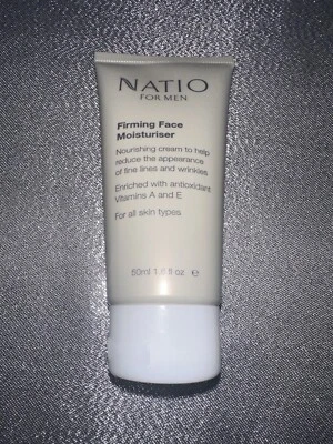 Natio For Men Firming Face Moisturiser All Skin Types Vit A Fines Lines   ❤️ - Image 1 of 2