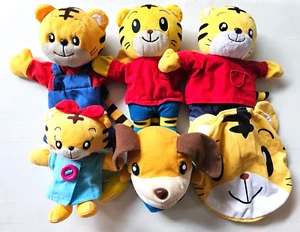 Muñecas animadas Shimajiro Shima Tora no Doll Hand Puppet Benesse 6 piezas - Imagen 1 de 9