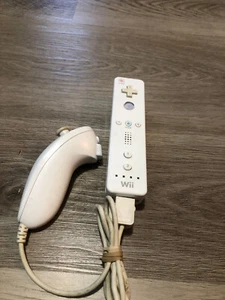SET OEM Offiziell Original Original Nintendo Wii Wiimote und Nunchuck - Bild 1 von 1