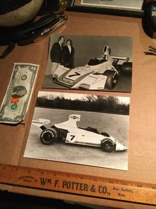 2 fotos vintage de carreras de coches de carreras Martini Racing Grand Prix Fórmula 1 - Imagen 1 de 6