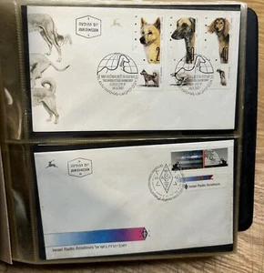 First Day Issue Cover Israel Series Stamps 132 Envelope Individual Covers Album - Picture 1 of 11