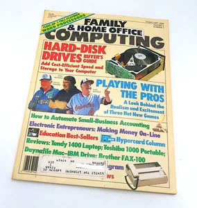 February 1988 Volume 6 Number 2 Family & Home Office Computing Magazine Drives - Picture 1 of 8
