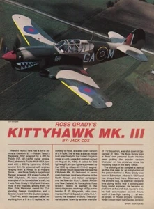 DUE RAPPORTI AEREI P-40 Kittyhawk 8/10/2022l - Foto 1 di 5