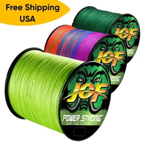 Fishing Line 300/100M Braided PE Fishing Strong Fishing Line Tool 4 Strands USA - Picture 1 of 20