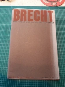 The Great Art of Living Together by Bertolt Brecht 1972 Granville Press. PBK - Picture 1 of 9