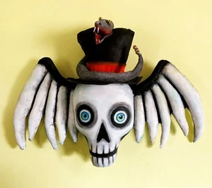Cloth Folk Art Doll Pattern "Skully" By Susan Barmore - Picture 1 of 1