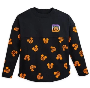 DISNEY HAPPY HALLOWEEN SPIRIT JERSEY GLOW IN THE DARK KIDS SIZE XLARGE - Picture 1 of 2