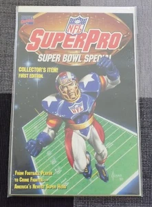 1991 MARVEL NFL SUPER PRO SUPER BOWL SPECIAL #1 & SUPER PRO #1 FIRST EDITIONS - Picture 1 of 6