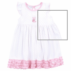 Magnolia Baby Cottontail Bunny Ruffle Print Dress. 4T New with Tags