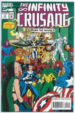 INFINITY CRUSADE #2 July 1993 NM+ 9.6 W STARLIN Script Ron LIM Cover & Art B/O