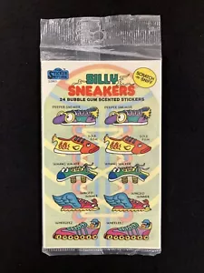 SILLY SNEAKERS bubble gum SCRATCH n SNIFF The Sticker Store SEALED - Picture 1 of 3