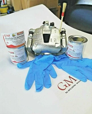 Kit Vernice Pinze Freni Alta Temperatura + Solvente per Pulizia Vari Colori - Immagine 1 di 4