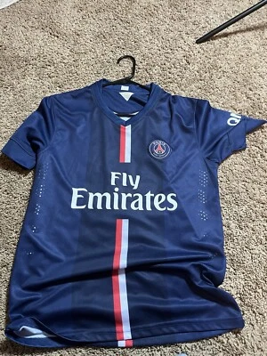 Zlatan Ibrahimvic Fly Emirates Soccer Jersey Paris - Image 1 of 4