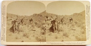 Südafrika.South Africa.British Mouted Infantery.Stereo Photo Underwood.1900 - Bild 1 von 2