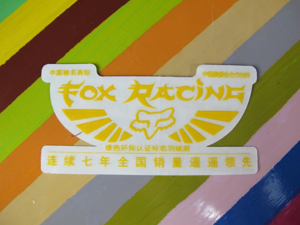 Asstd. años 80 - 2000 de colección Pegatina BMX Motocross - Fox Racing Foto 1 de 1