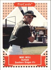 1991-92 ProCards Tomorrow's Heroes #135 Mike Neill