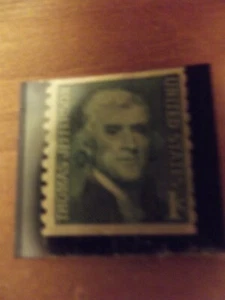 US - 1968 - 1 Cent Green Thomas Jefferson Prominent American #1299 - Picture 1 of 1