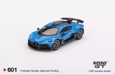 Bugatti Divo - Blu Bugatti - Mini GT 00601 - Box Sealed - Image 1 of 4