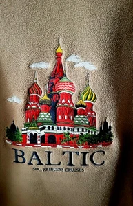 PRINCESS CRUISE Jacket Fleece Zippered S Coat BALTIC (Estonia Latvia Lithuania ) - Picture 1 of 10