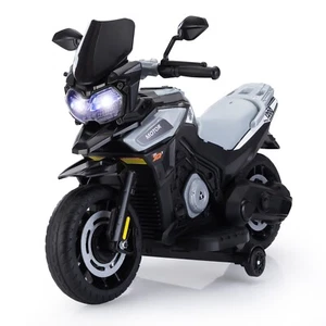 12V Kids Electric Motorcycle Ride-On Toy Battery Powered Motorbike w/Music - Picture 1 of 27