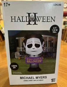 Halloween 2 Michael Myers Airblown Inflatable 5ft Gemmy NEW L7 - Picture 1 of 4