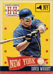 2013 Panini Hometown Heroes States #222 David Wright New York Mets - Picture 1 of 1