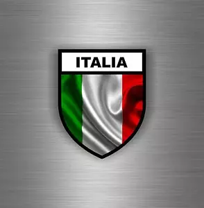 Aufkleber Sticker Tuning Auto Flagge Italien Italienisch - Bild 1 von 1