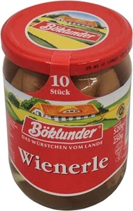 Böklunder Wienerle im Saitling 10 Stück Abtropfgewicht 250 g - Bild 1 von 1