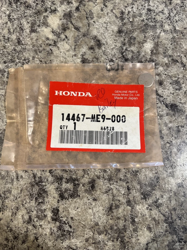 Calço NOS HONDA PC800 VT750C VT1100C PC800 1.0mm PARTE # 14467-ME9-000 - Imagem 1 de 1