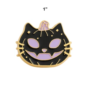 Niedliche Katze Kürbis Halloween Emaille Pin KOSTENLOSER USA-VERSAND VERSAND KOSTENLOS AUS USA - Bild 1 von 1