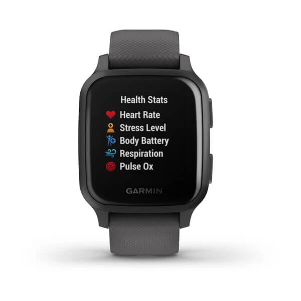 Garmin Venu Sq GPS Watch - Shadow Gray/Slate