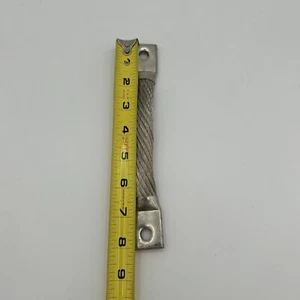 (Qty 14) ELECTRICAL CONNECTOR HIGH TIN COATED FLEXIBLE SHUNT COPPER 8” - Picture 1 of 3