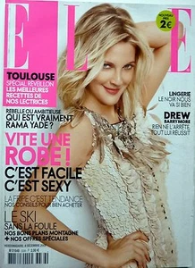 French ELLE 2009: DREW BARRYMORE_DIANE KRUGER-JOSHUA JACKSON_CHRISTIAN AUDIGIER - Bild 1 von 2