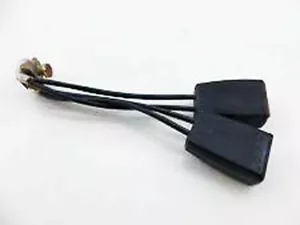 Receptor de cinturón de seguridad trasero Mercedes Dbl para centro de hebilla de orificio nuevo OE W126S '83-'87 - Imagen 1 de 3