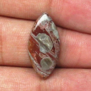 Mushroom Rhyolite Cabochon 9.35 Cts. Natural Loose Gemstone H 6544 - Picture 1 of 5