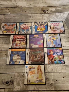 Lot of Nintendo DS cases with manuals and inserts NO Games - Picture 1 of 1